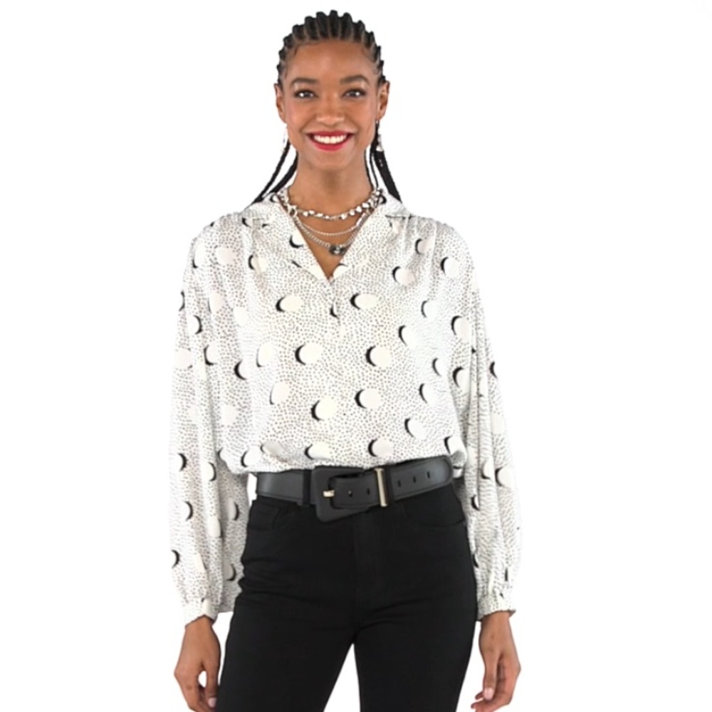 EUC Cabi Eclipse blouse #4340 L